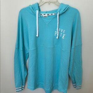 PINK Victoria's Secret Turquoise Hoodie